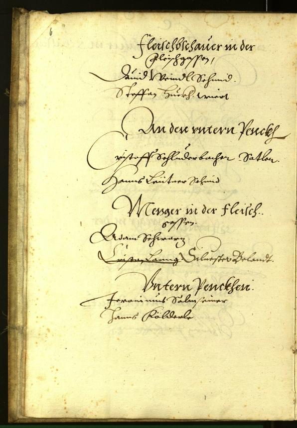 Stadtarchiv Bozen - BOhisto Ratsprotokoll 1612 