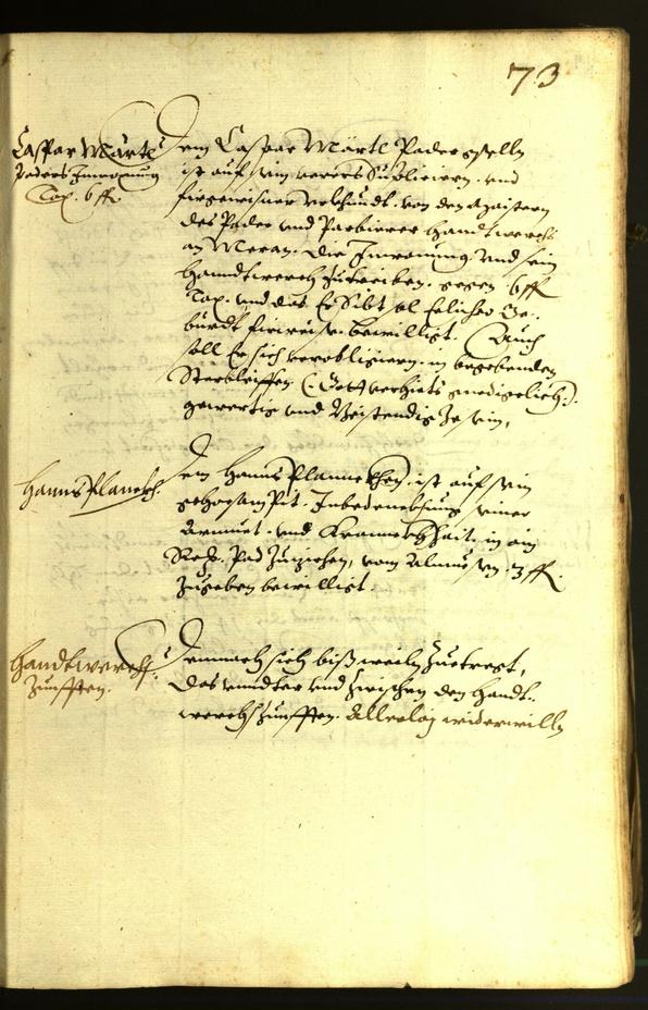 Civic Archives of Bozen-Bolzano - BOhisto Minutes of the council 1612 