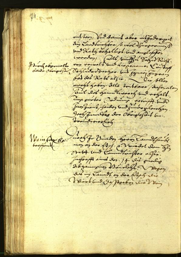 Civic Archives of Bozen-Bolzano - BOhisto Minutes of the council 1612 