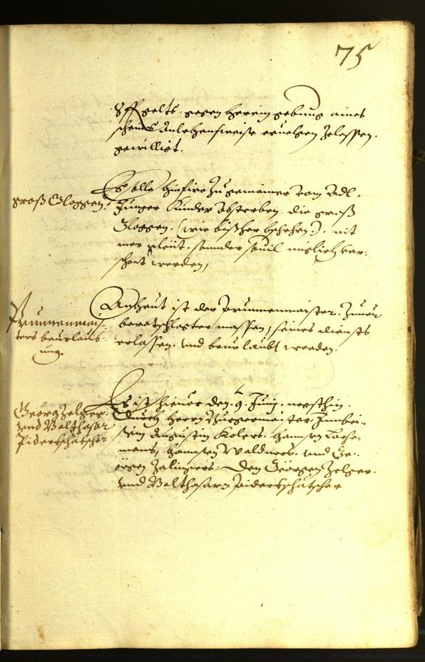 Civic Archives of Bozen-Bolzano - BOhisto Minutes of the council 1612 