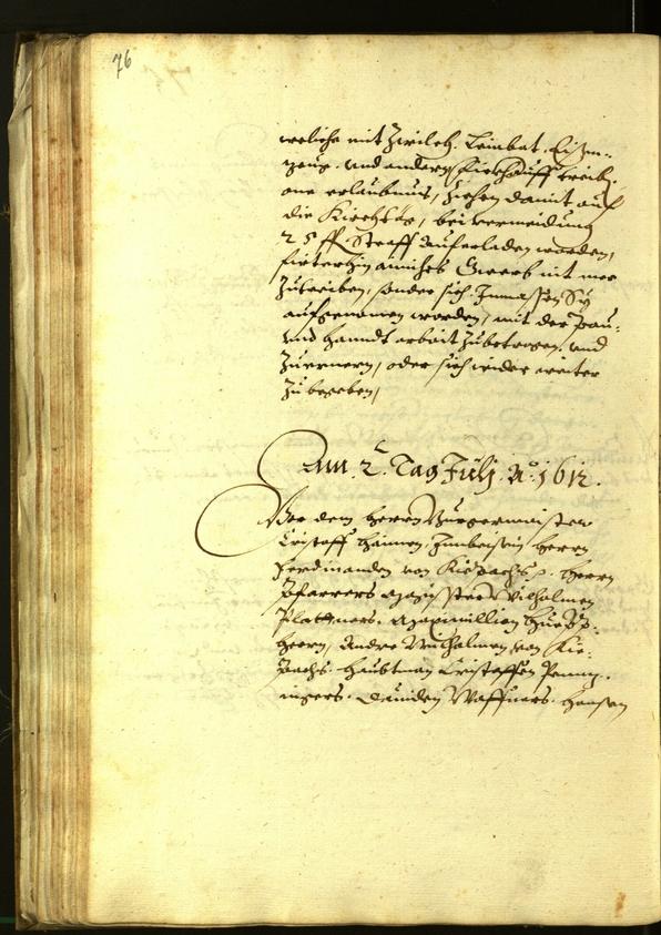 Civic Archives of Bozen-Bolzano - BOhisto Minutes of the council 1612 