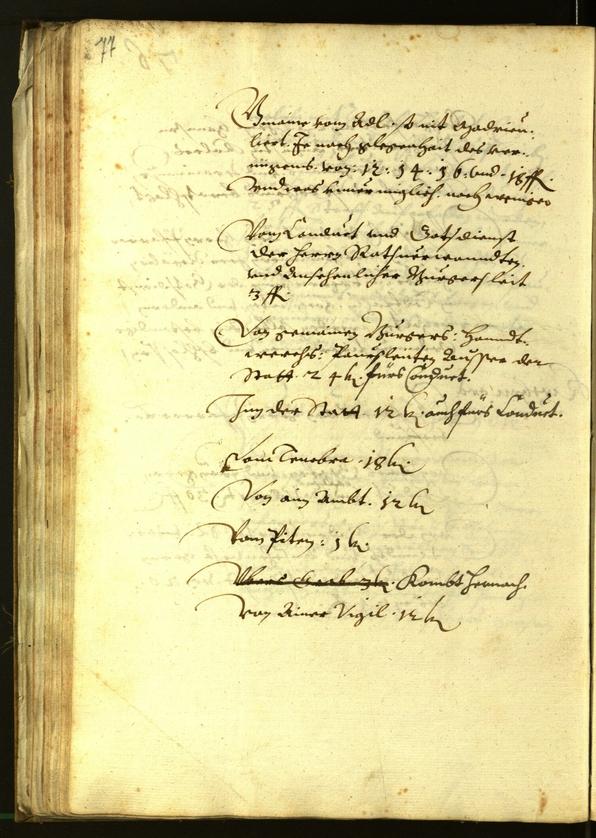 Civic Archives of Bozen-Bolzano - BOhisto Minutes of the council 1612 