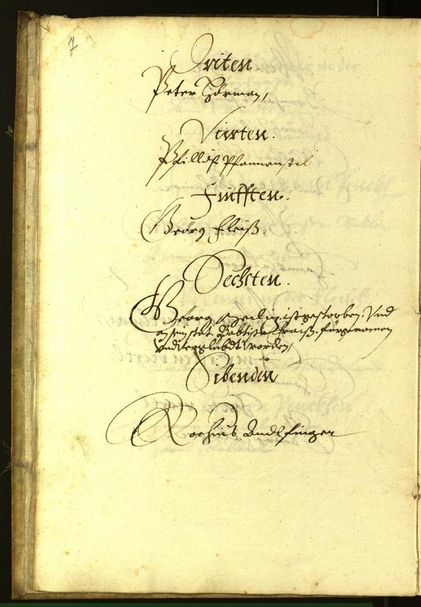 Civic Archives of Bozen-Bolzano - BOhisto Minutes of the council 1612 