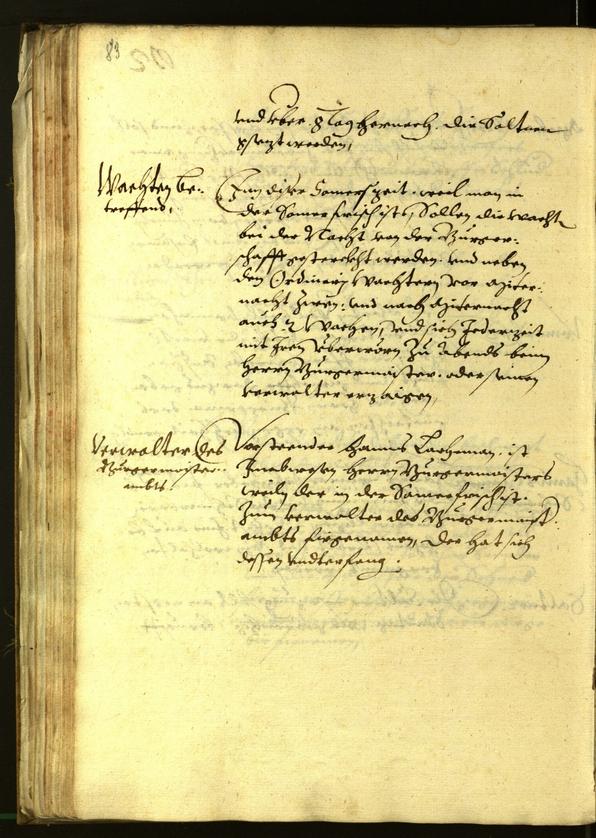 Civic Archives of Bozen-Bolzano - BOhisto Minutes of the council 1612 