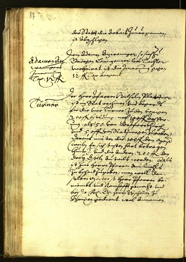 Civic Archives of Bozen-Bolzano - BOhisto Minutes of the council 1612 