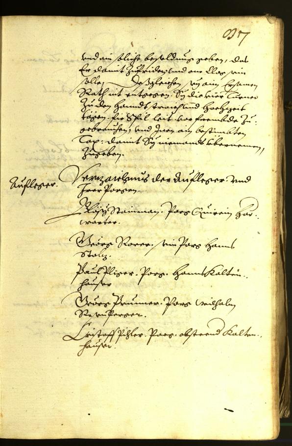 Stadtarchiv Bozen - BOhisto Ratsprotokoll 1612 