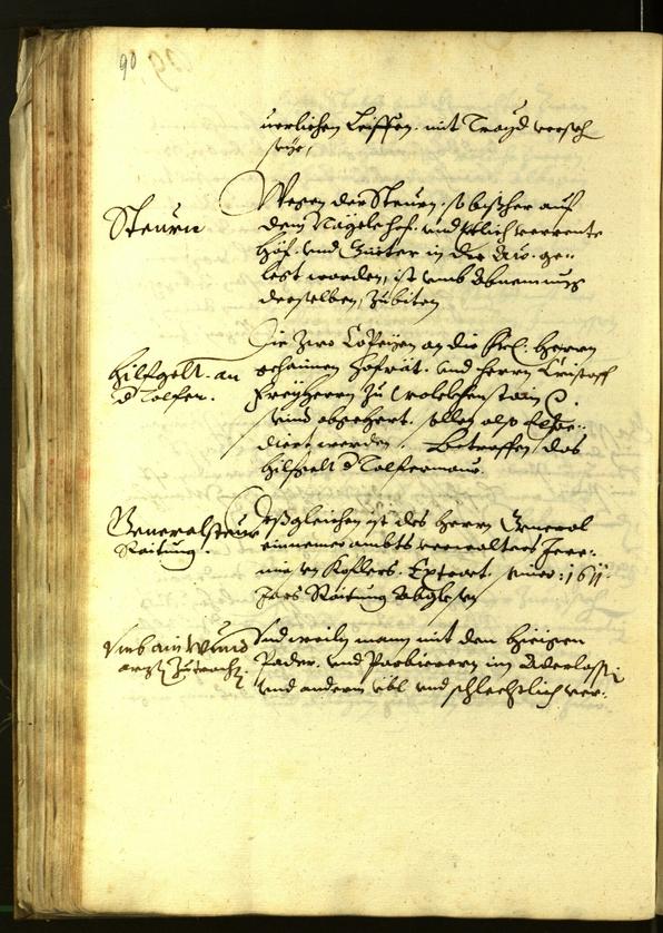 Civic Archives of Bozen-Bolzano - BOhisto Minutes of the council 1612 