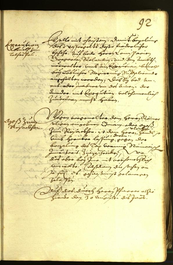 Civic Archives of Bozen-Bolzano - BOhisto Minutes of the council 1612 