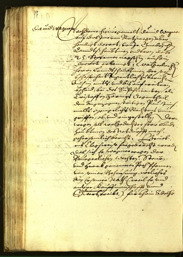 Civic Archives of Bozen-Bolzano - BOhisto Minutes of the council 1612 