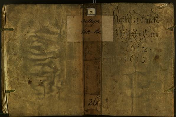 Civic Archives of Bozen-Bolzano - BOhisto Minutes of the council 1612 