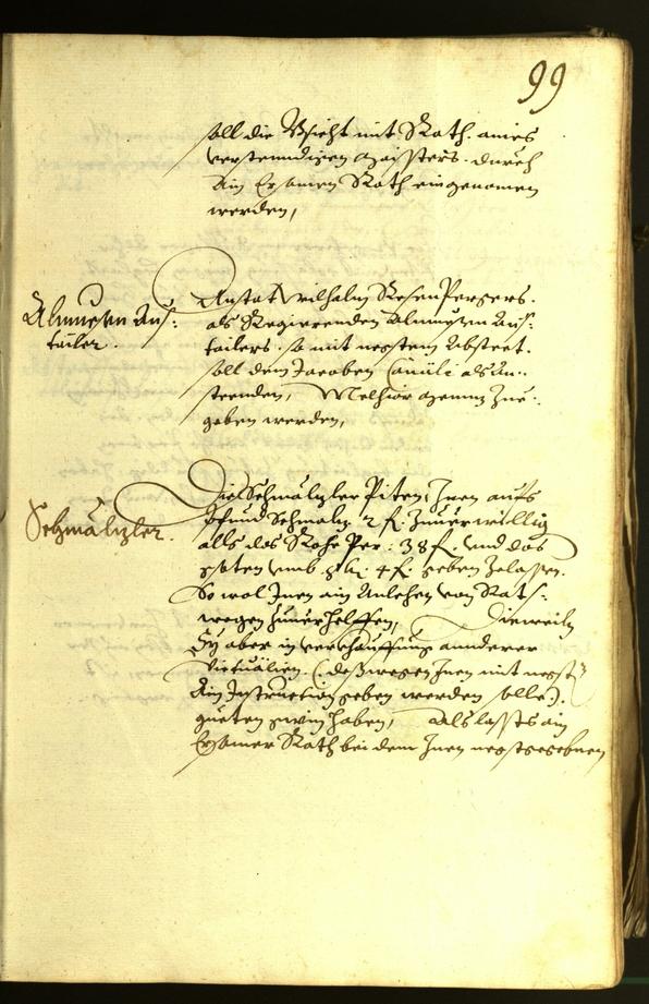 Civic Archives of Bozen-Bolzano - BOhisto Minutes of the council 1612 