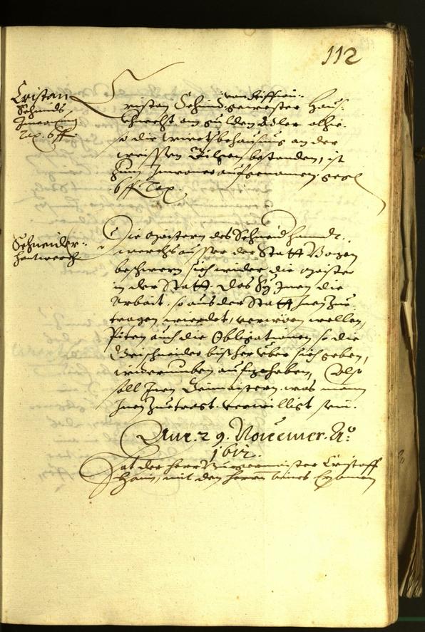 Civic Archives of Bozen-Bolzano - BOhisto Minutes of the council 1612 