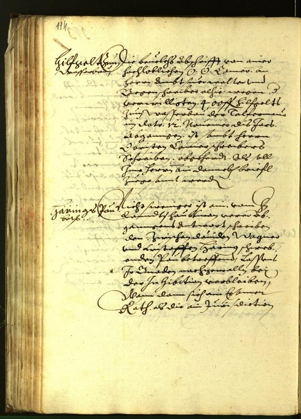 Civic Archives of Bozen-Bolzano - BOhisto Minutes of the council 1612 