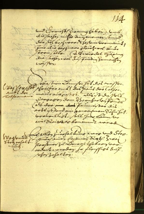 Stadtarchiv Bozen - BOhisto Ratsprotokoll 1612 