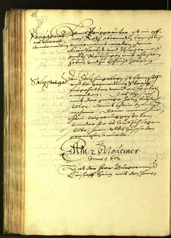 Civic Archives of Bozen-Bolzano - BOhisto Minutes of the council 1612 