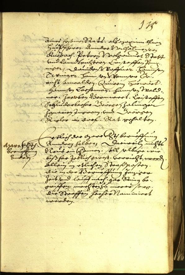 Stadtarchiv Bozen - BOhisto Ratsprotokoll 1612 