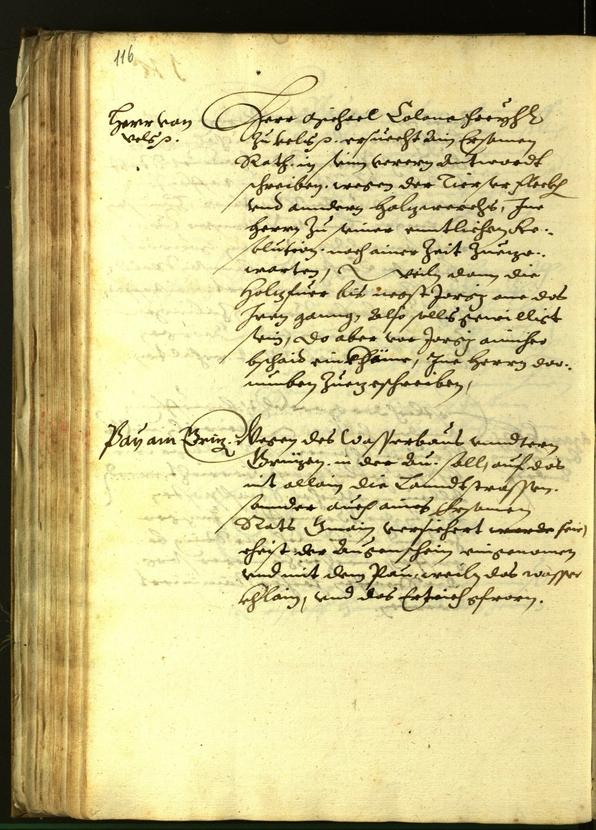 Civic Archives of Bozen-Bolzano - BOhisto Minutes of the council 1612 