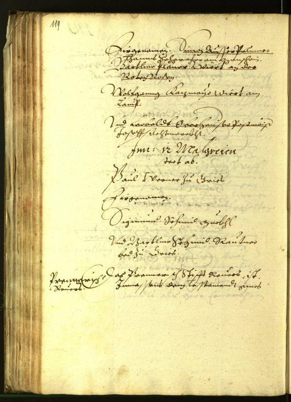 Civic Archives of Bozen-Bolzano - BOhisto Minutes of the council 1612 