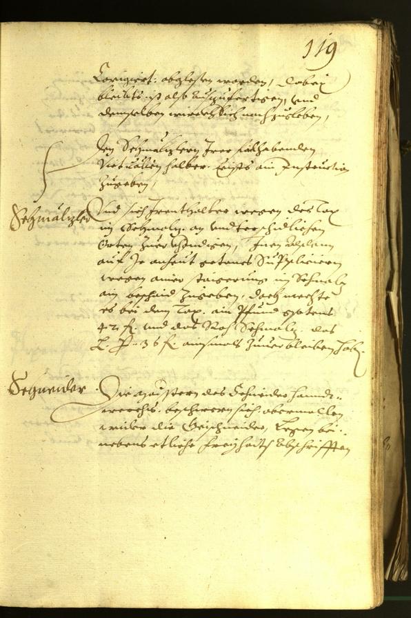 Stadtarchiv Bozen - BOhisto Ratsprotokoll 1612 