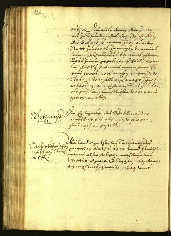 Civic Archives of Bozen-Bolzano - BOhisto Minutes of the council 1612 