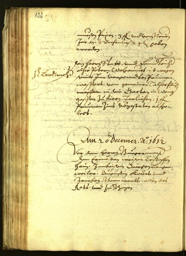 Civic Archives of Bozen-Bolzano - BOhisto Minutes of the council 1612 