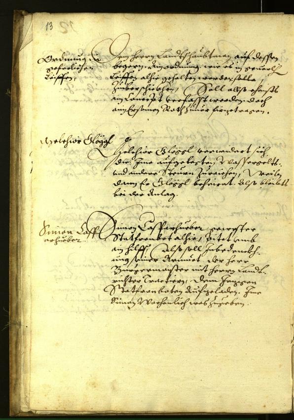 Civic Archives of Bozen-Bolzano - BOhisto Minutes of the council 1612 