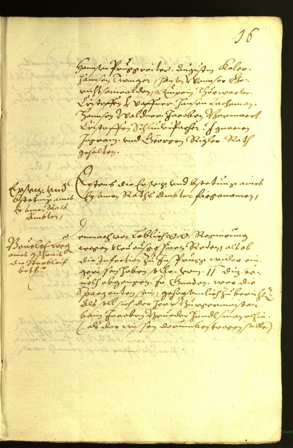 Civic Archives of Bozen-Bolzano - BOhisto Minutes of the council 1612 