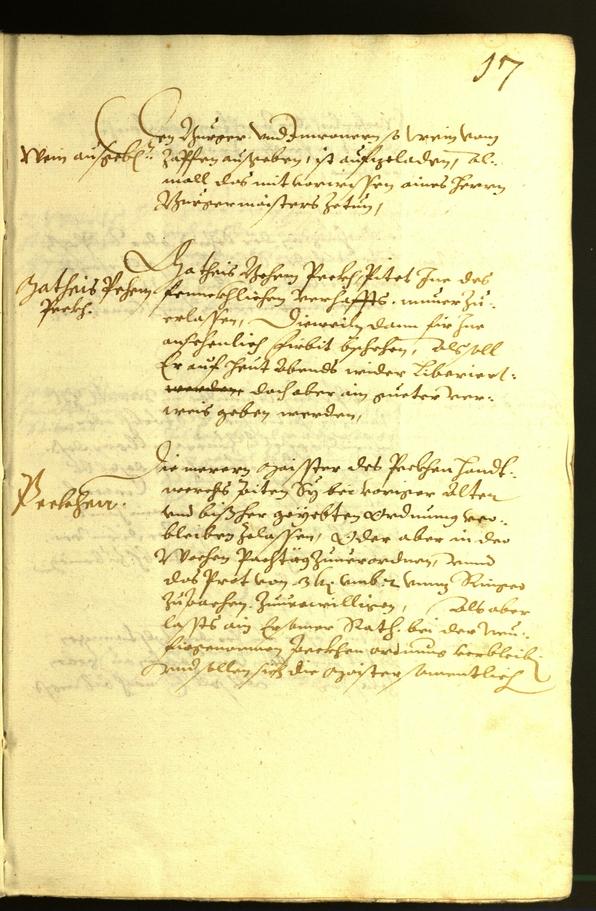 Civic Archives of Bozen-Bolzano - BOhisto Minutes of the council 1612 