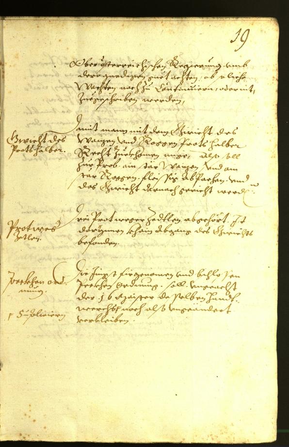 Civic Archives of Bozen-Bolzano - BOhisto Minutes of the council 1612 