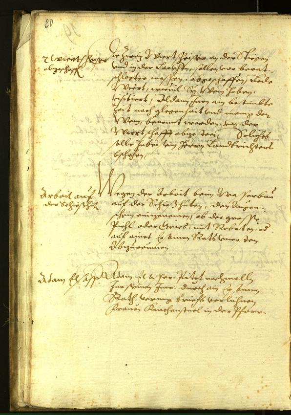 Civic Archives of Bozen-Bolzano - BOhisto Minutes of the council 1612 