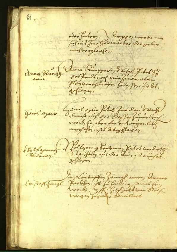 Civic Archives of Bozen-Bolzano - BOhisto Minutes of the council 1612 