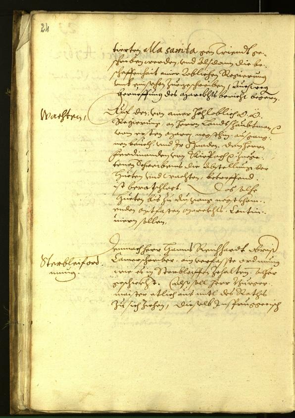 Civic Archives of Bozen-Bolzano - BOhisto Minutes of the council 1612 