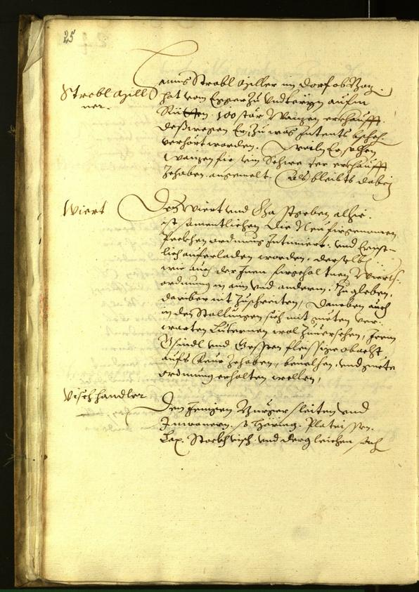 Civic Archives of Bozen-Bolzano - BOhisto Minutes of the council 1612 