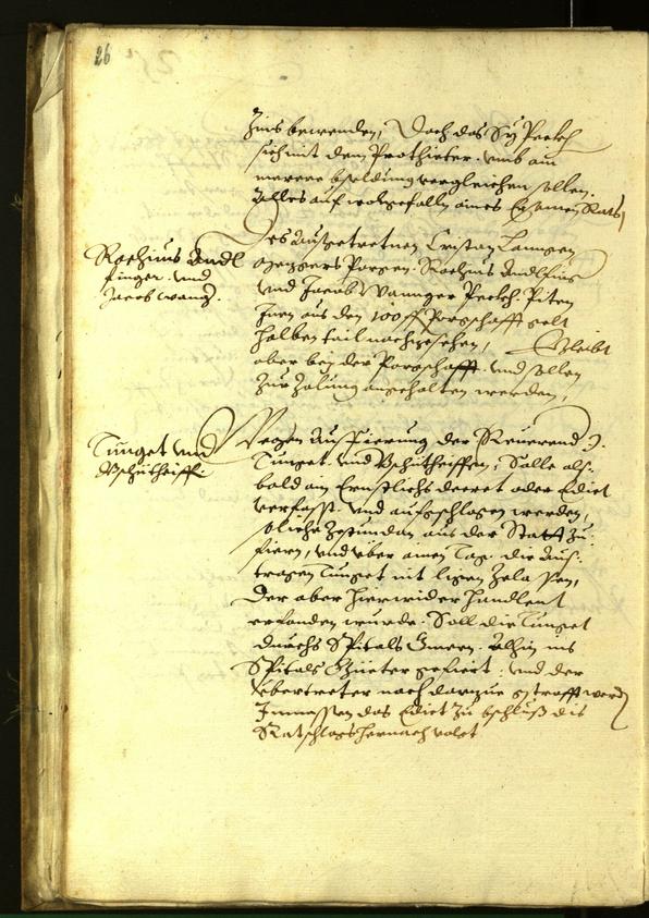 Civic Archives of Bozen-Bolzano - BOhisto Minutes of the council 1612 