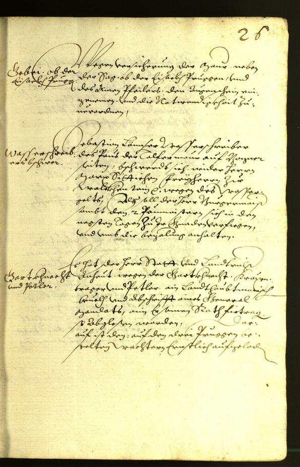 Stadtarchiv Bozen - BOhisto Ratsprotokoll 1612 