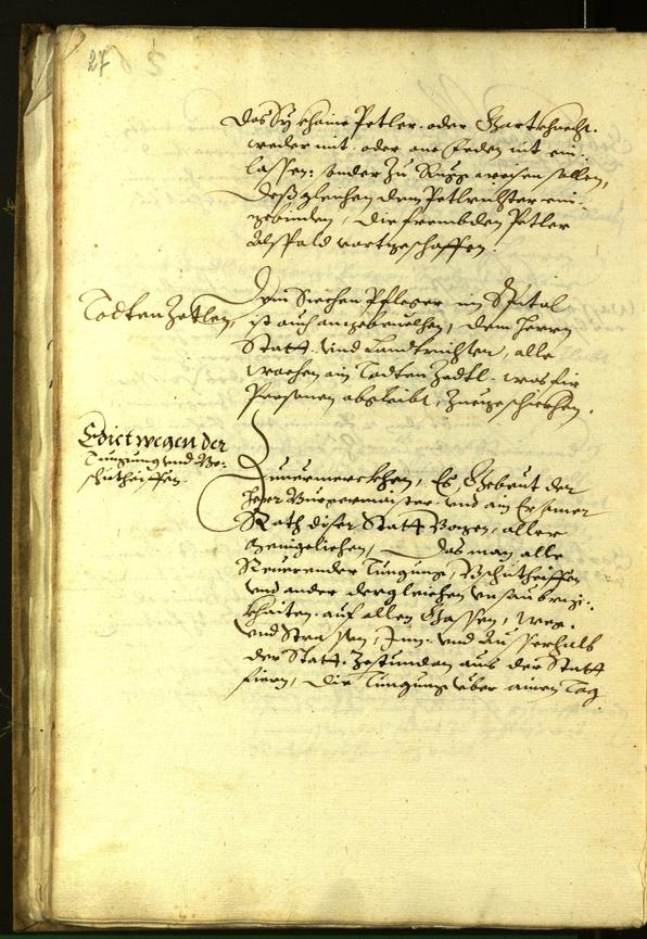 Civic Archives of Bozen-Bolzano - BOhisto Minutes of the council 1612 