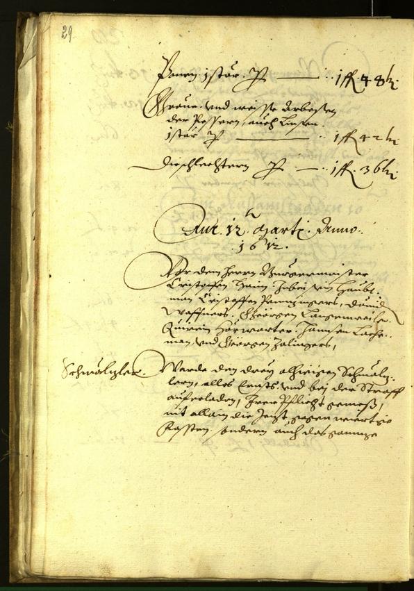 Civic Archives of Bozen-Bolzano - BOhisto Minutes of the council 1612 