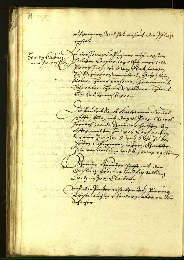 Civic Archives of Bozen-Bolzano - BOhisto Minutes of the council 1612 