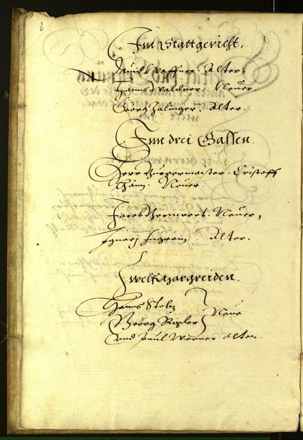 Civic Archives of Bozen-Bolzano - BOhisto Minutes of the council 1612 