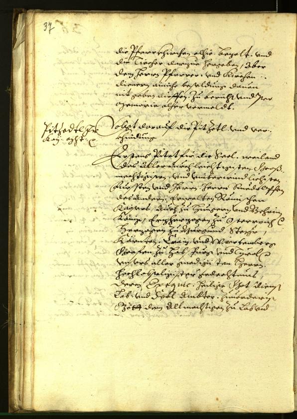 Stadtarchiv Bozen - BOhisto Ratsprotokoll 1612 