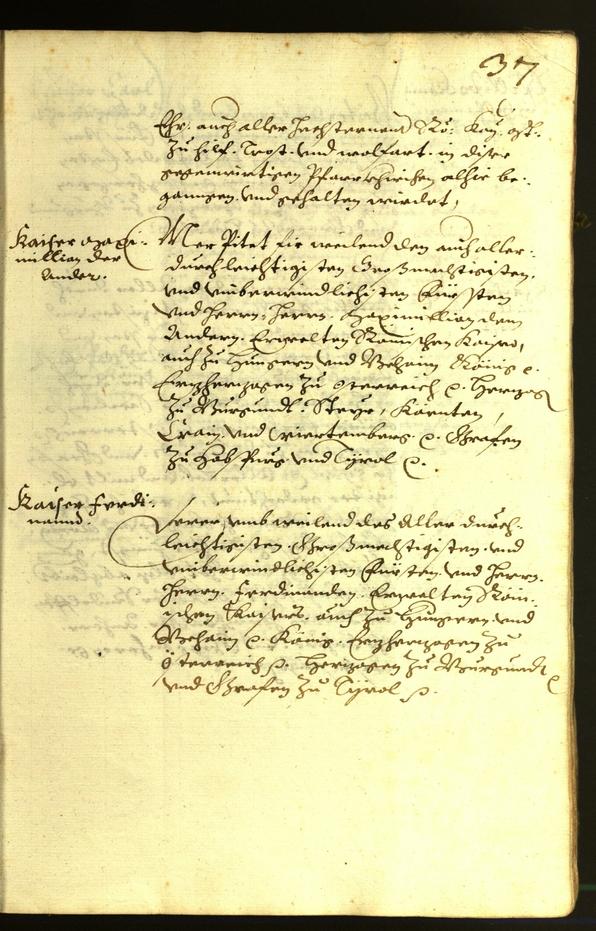 Civic Archives of Bozen-Bolzano - BOhisto Minutes of the council 1612 