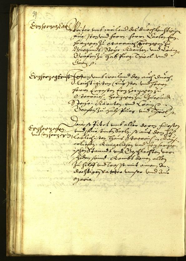 Civic Archives of Bozen-Bolzano - BOhisto Minutes of the council 1612 