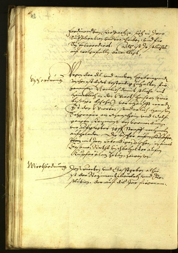 Civic Archives of Bozen-Bolzano - BOhisto Minutes of the council 1612 