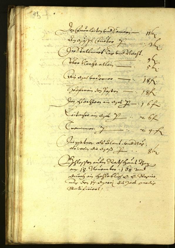 Civic Archives of Bozen-Bolzano - BOhisto Minutes of the council 1612 