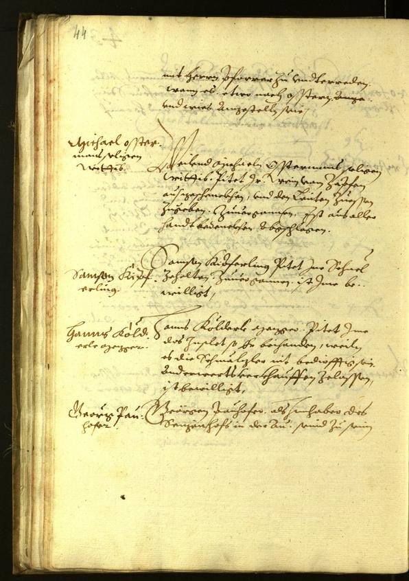 Civic Archives of Bozen-Bolzano - BOhisto Minutes of the council 1612 