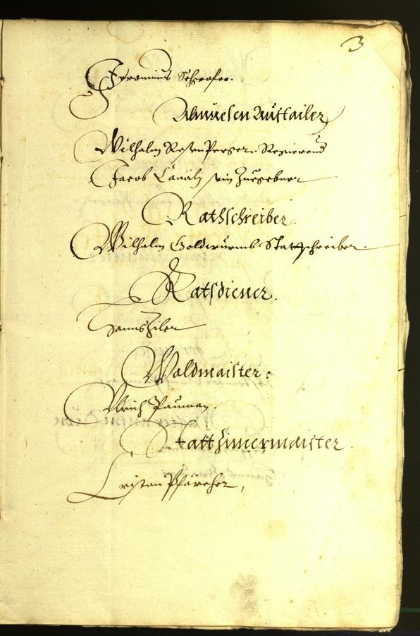 Civic Archives of Bozen-Bolzano - BOhisto Minutes of the council 1612 