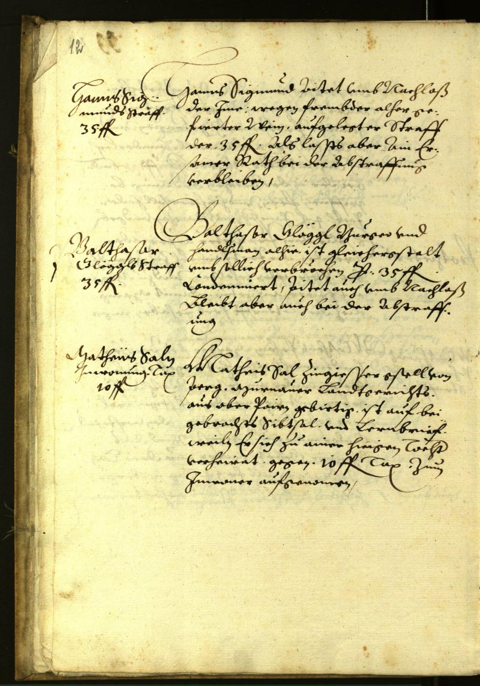 Civic Archives of Bozen-Bolzano - BOhisto Minutes of the council 1612 