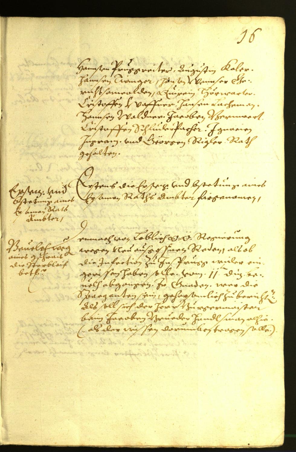 Civic Archives of Bozen-Bolzano - BOhisto Minutes of the council 1612 