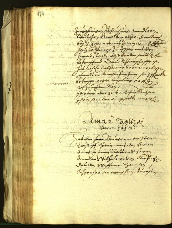 Civic Archives of Bozen-Bolzano - BOhisto Minutes of the council 1613 