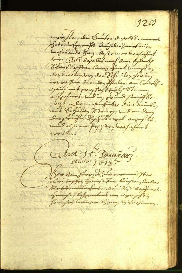 Civic Archives of Bozen-Bolzano - BOhisto Minutes of the council 1613 